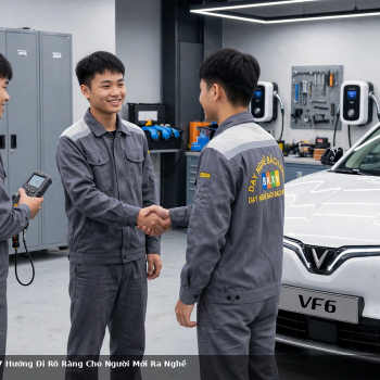 Học Điện Ô Tô Xong Làm Gì? 7 Hướng Đi Rõ Ràng Cho Người Mới Ra Nghề