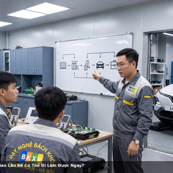Học Nghề Điện Ô Tô Mất Bao Lâu Để Có Thể Đi Làm Được Ngay?