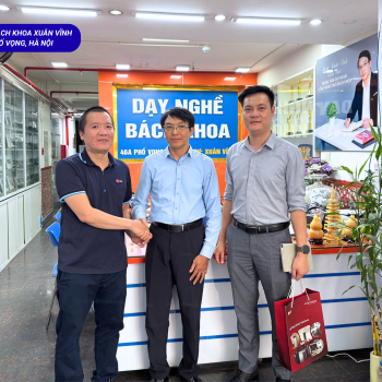 Đào tạo điện lạnh tại Dạy nghề Bách Khoa Xuân Vĩnh: Kết nối LG Electronics Việt Nam để cập nhật công nghệ mới